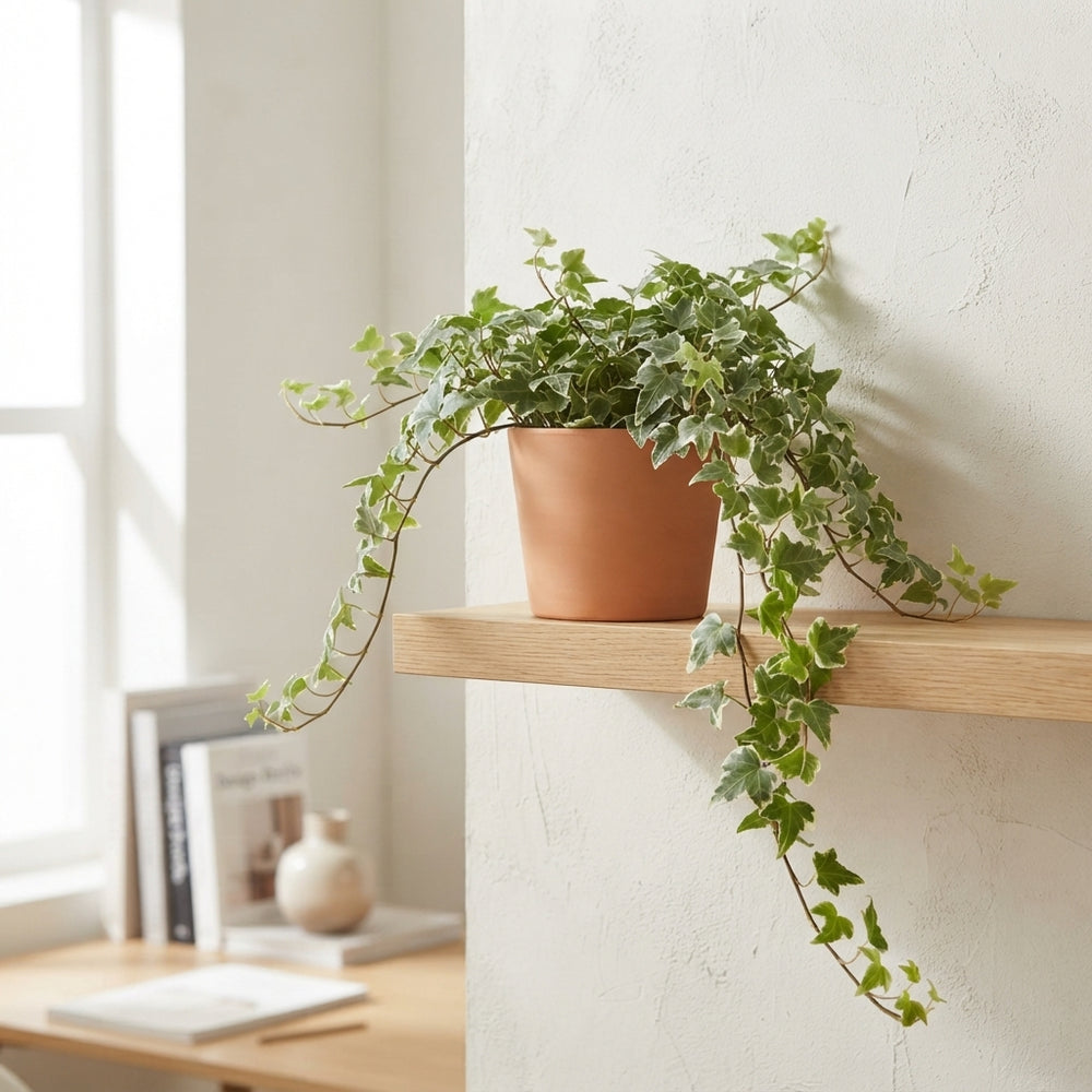 White Wonder Ivy (Hedera helix) – 13cm Pot