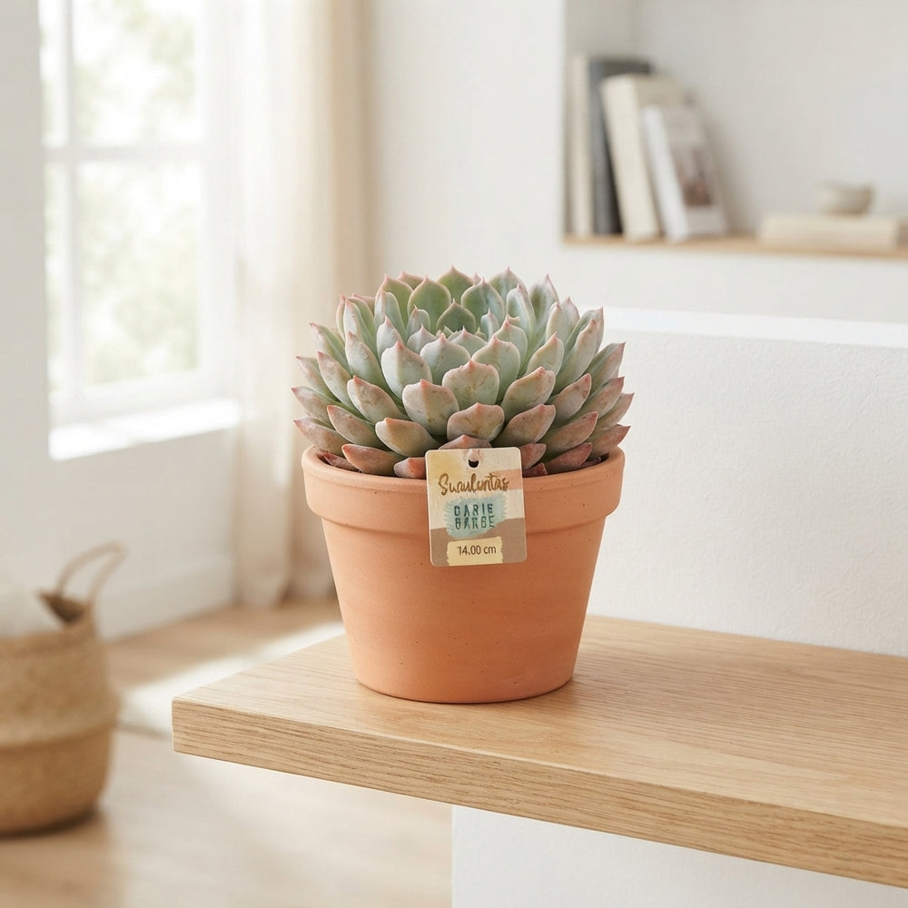 Echeveria Pink Edge Succulent – 14cm Pot