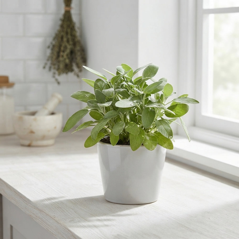 Common Sage (Salvia officinalis) – 14cm Pot
