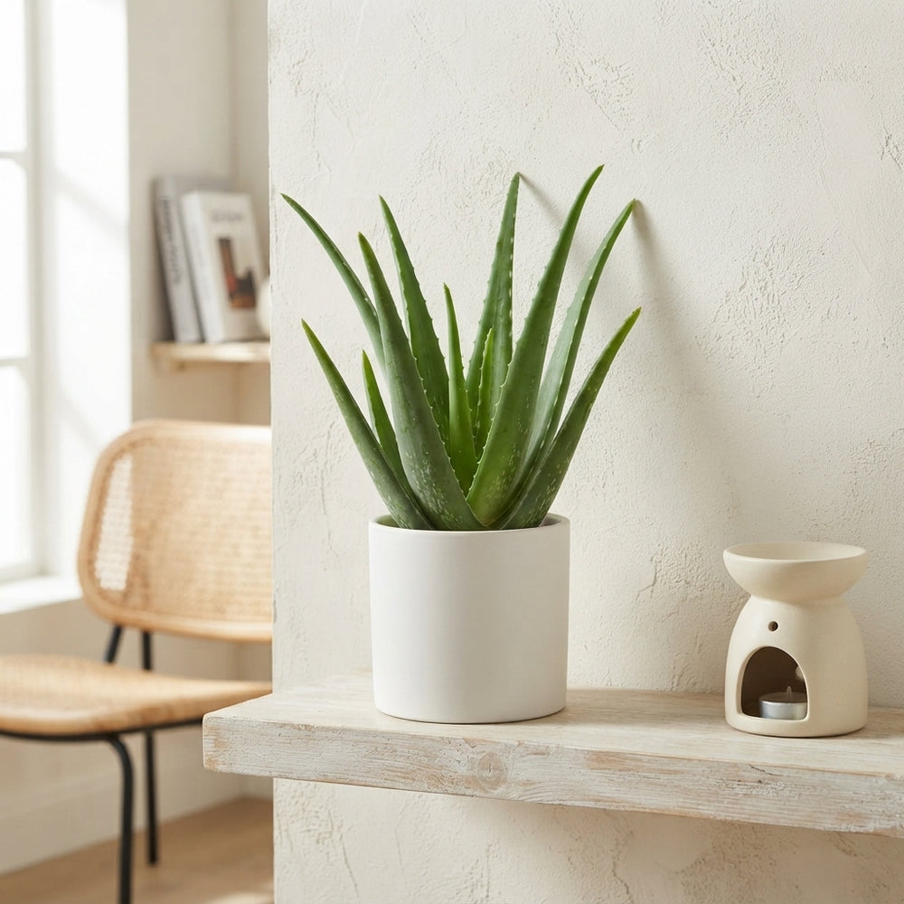 Aloe Vera Plant – 14cm Pot, Approx. 33cm High