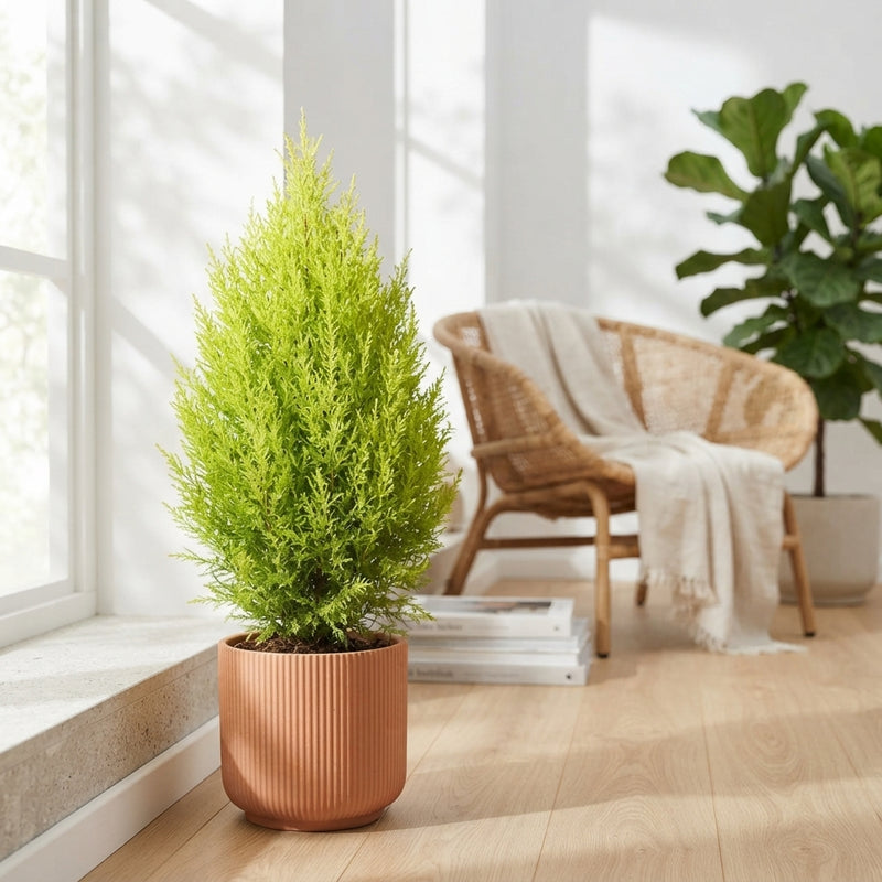 Goldcrest Monterey Cypress (Cupressus macrocarpa) – 14cm Pot