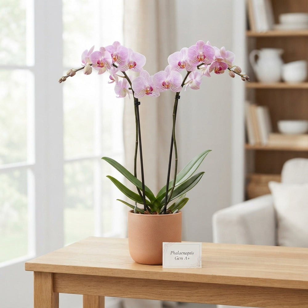 Mixed Phalaenopsis Orchid – 12cm Pot, 65cm Height