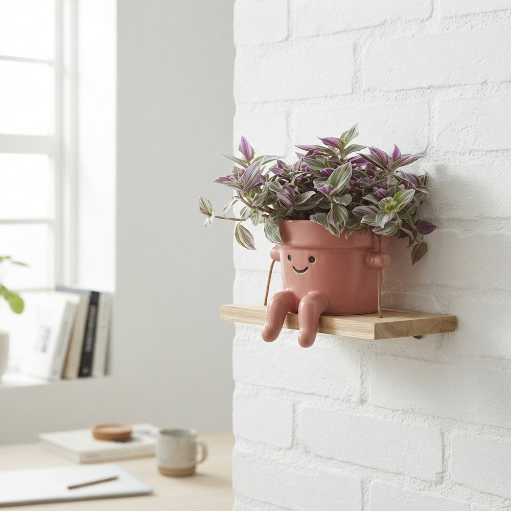 Mixed Ceramic Swing Arrangement – 10.5cm Pot