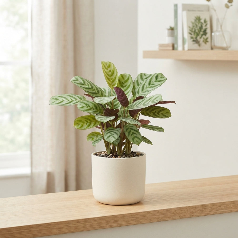 Ctenanthe burle-marxii Prayer Plant – 12cm Pot