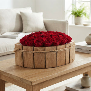 Preserved Red Rose Bouquet – 4 Stems
