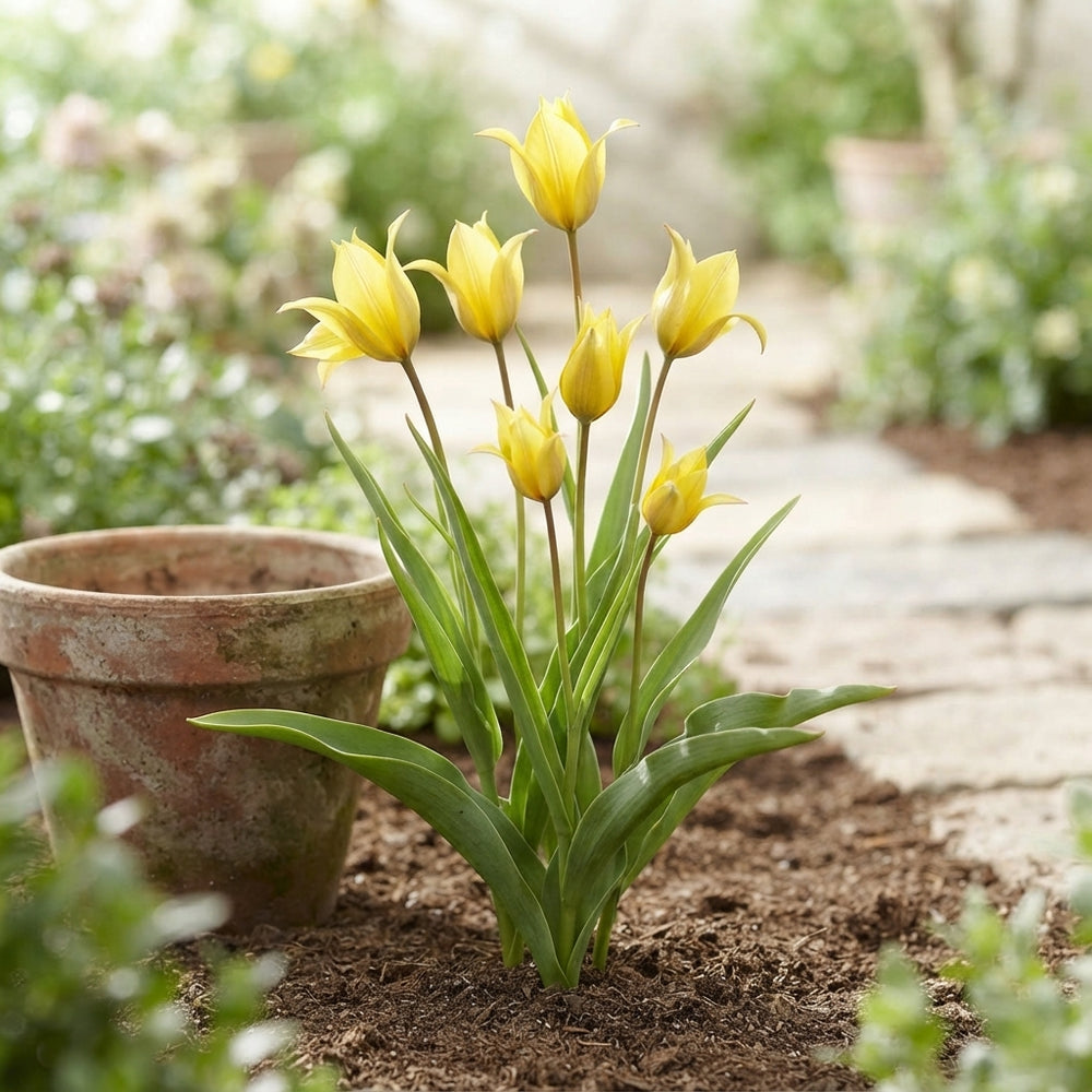 Species Tulip Bulbs (Tulipa sylvestris) – Pack of 10