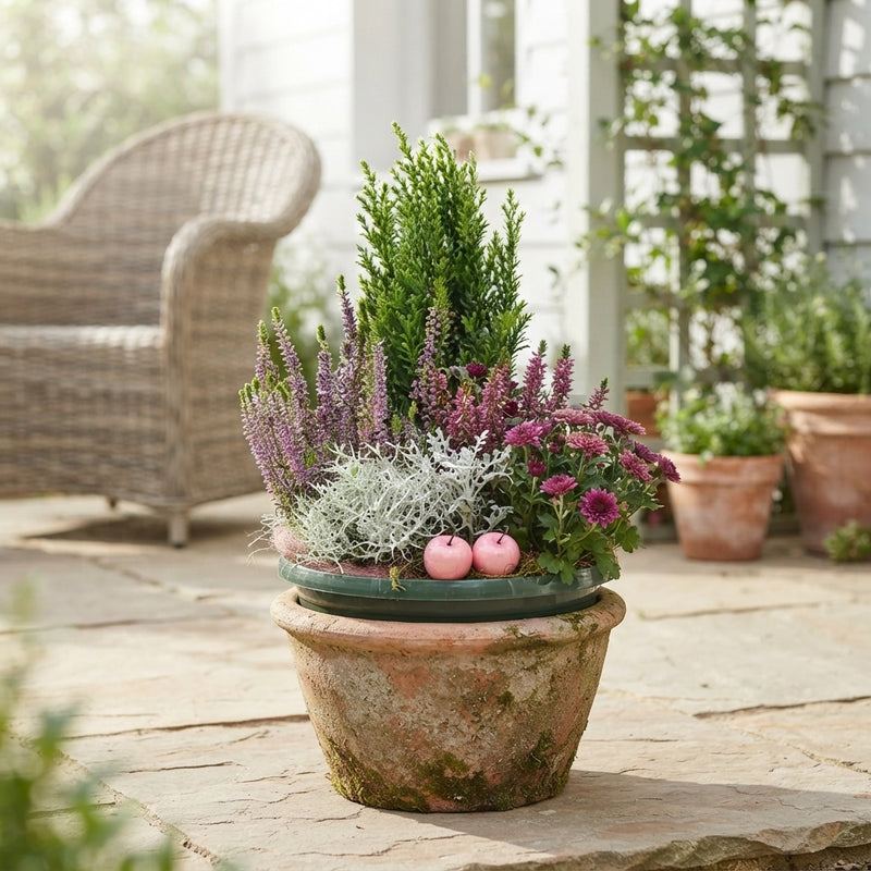 Mixed Green Plant Arrangement – 4 Plants
