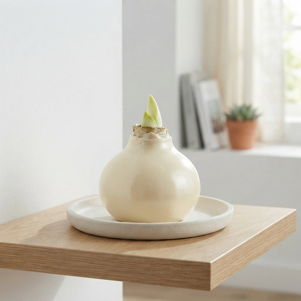 Ivory Wax Hyacinth Decoration – 20cm