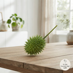 Decorative Green Cucumis Ornamental Fruit