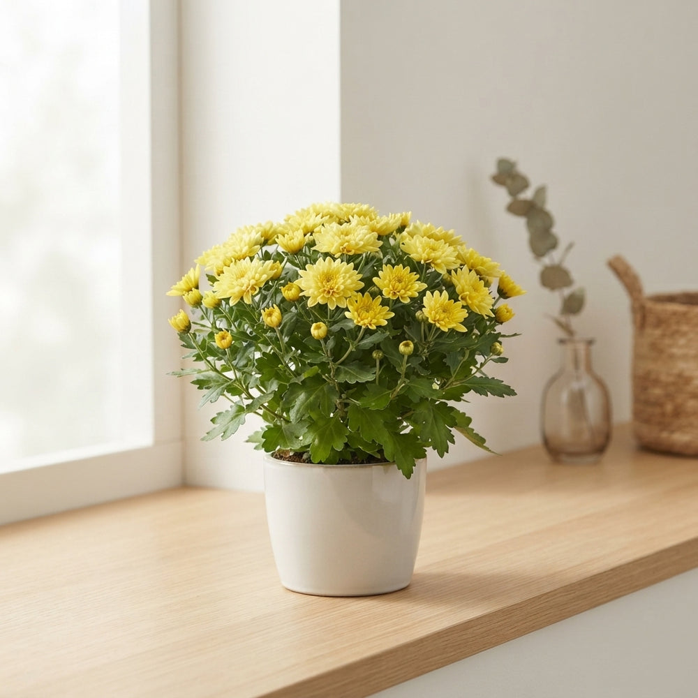 Mixed Chrysanthemum Houseplant – 10.5cm Pot