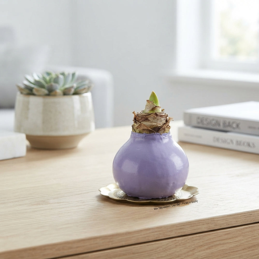 Lavender Wax Hyacinth Decoration – 20cm