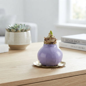 Lavender Wax Hyacinth Decoration – 20cm