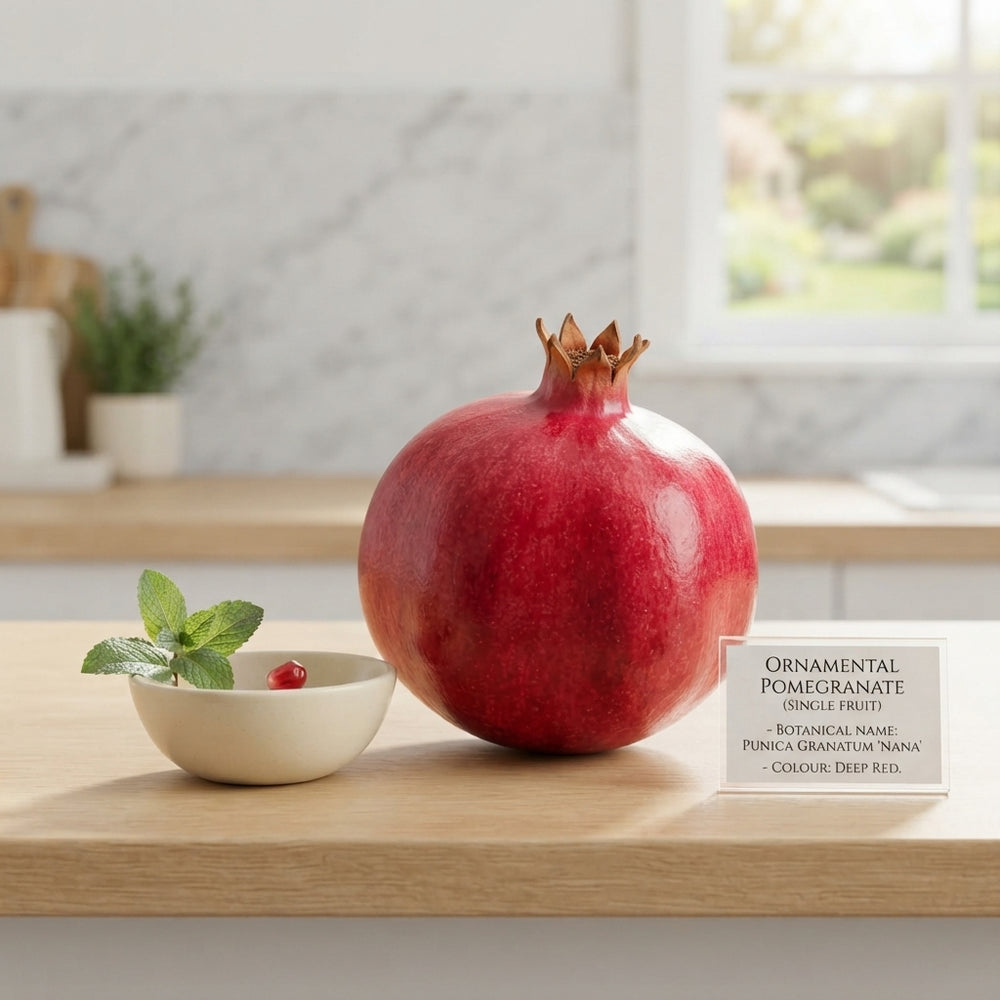 Decorative Red Pomegranate Fruit