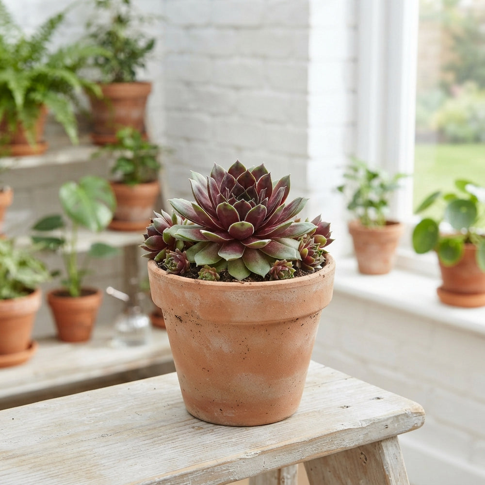 Mixed Sempervivum Houseleek – 13cm Pot