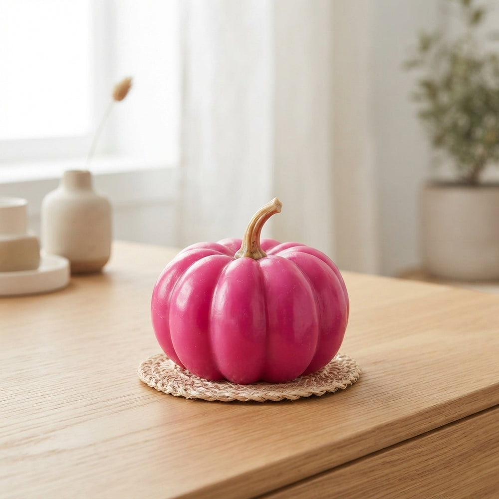 Pink Wax Fruit Decorative Stem