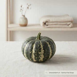 Decorative Striped Ornamental Fruit