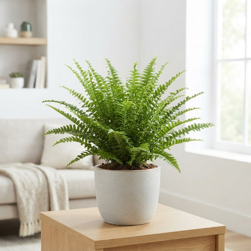 Green Lady Fern (Nephrolepis exaltata) – 17cm Pot