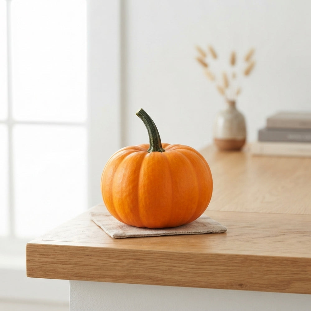 Orange Ornamental Cucumis Fruit Decoration