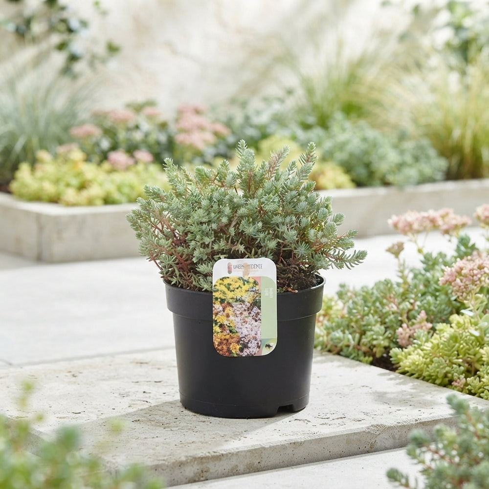 Blue Spruce Stonecrop (Sedum reflexum) – 17cm Pot