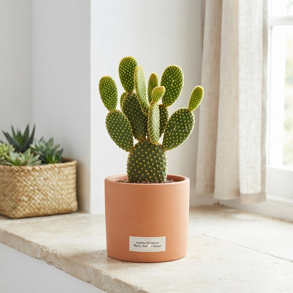 Bunny Ears Cactus (Opuntia microdasys) – 17cm Pot