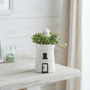 Arranged Green Plant Display – 14cm Ceramic Pot