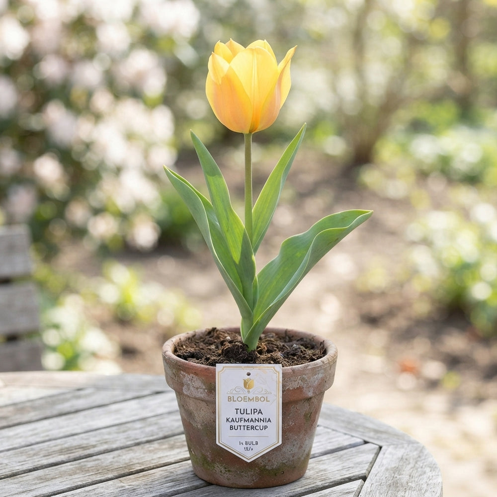 Tulipa kaufmanniana ‘Buttercup’ Flower Bulbs – Pack of 7