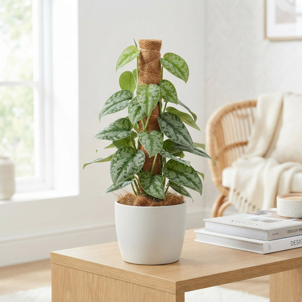 Silver Pothos (Scindapsus pictus) – 15cm Pot