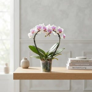 Mixed Phalaenopsis Orchid (2 Stem) – 12cm Pot