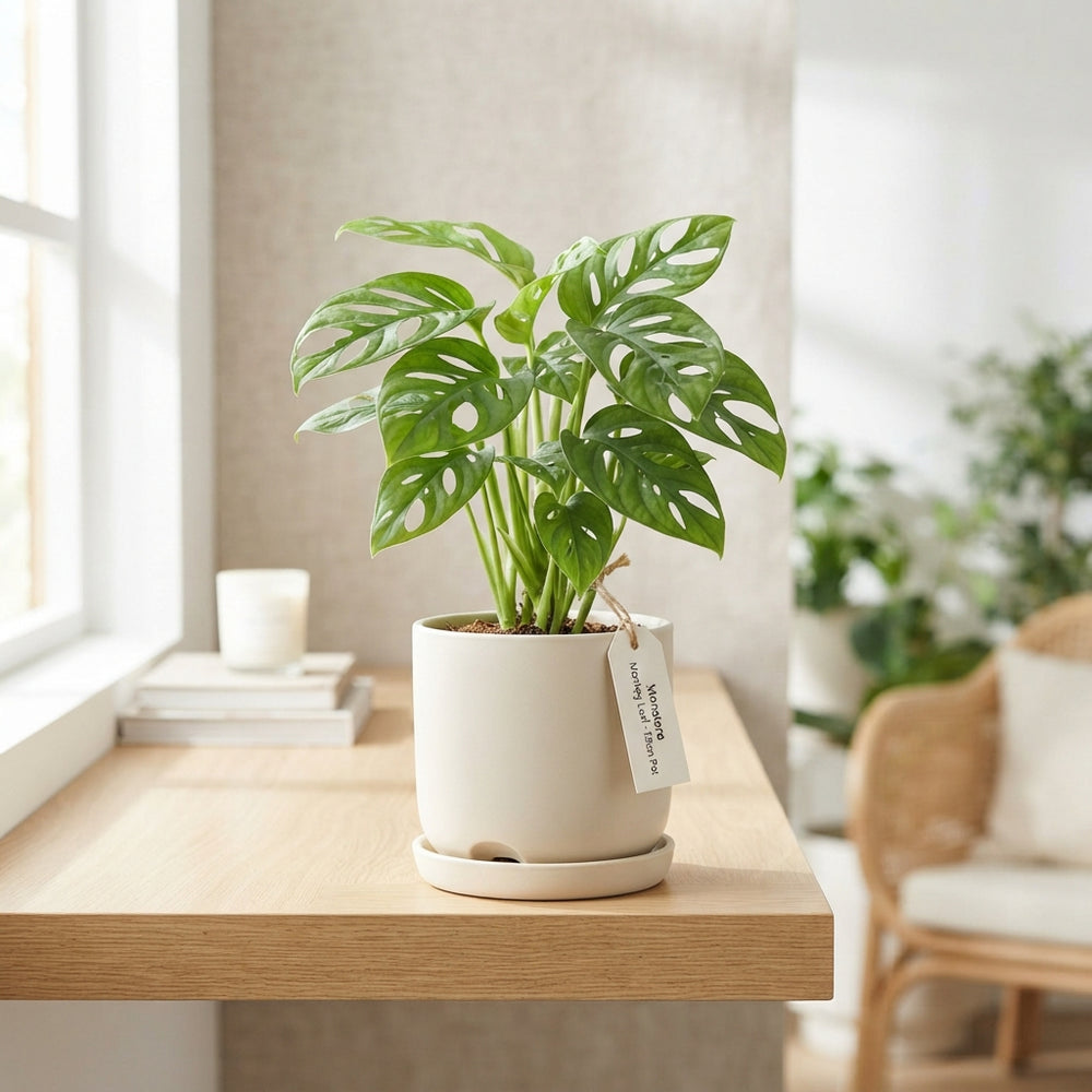 Monstera Monkey Leaf (Monstera adansonii) – 12cm Pot