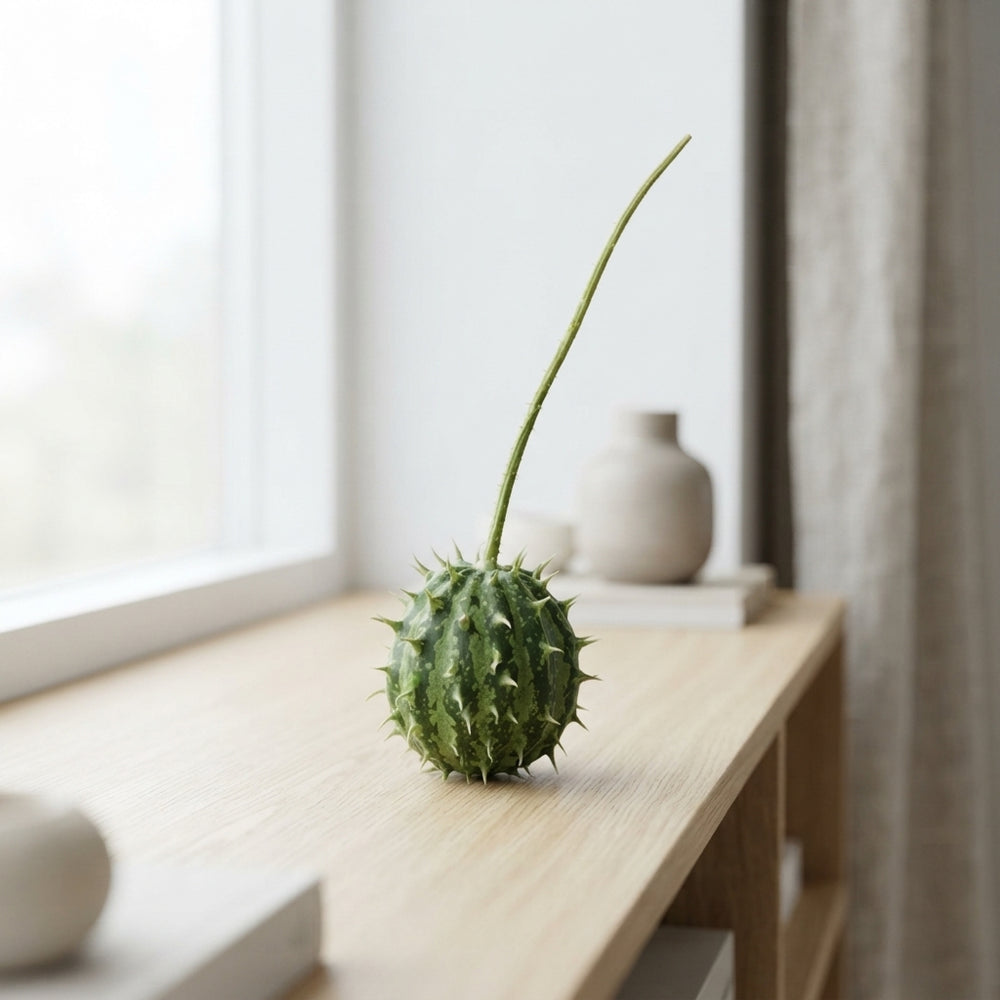 Decorative Green Cucumis Fruit