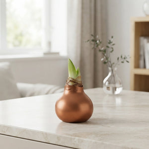 Copper Waxed Christmas Decoration – 20cm