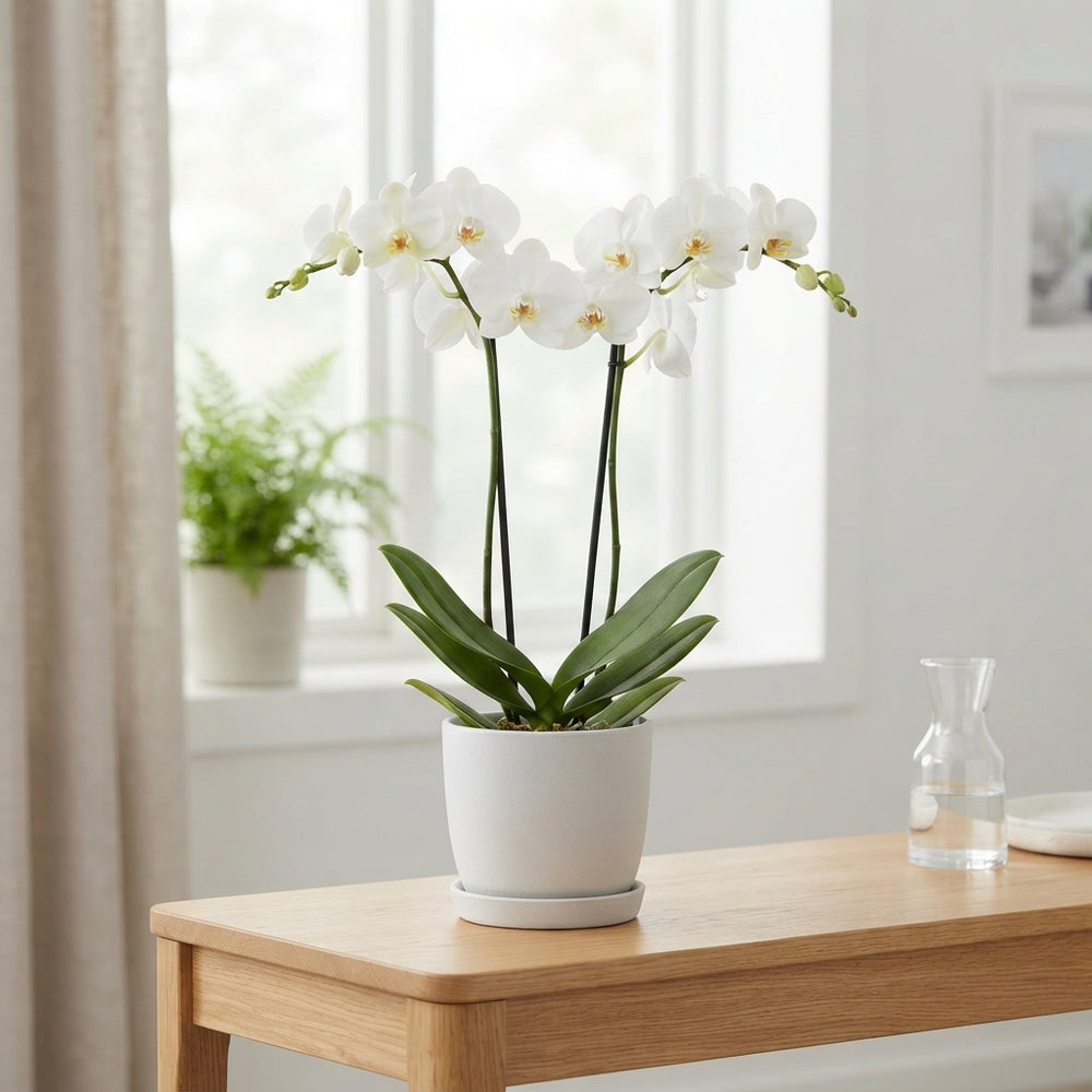Mixed Phalaenopsis Orchid – 12cm Pot, 70cm Tall