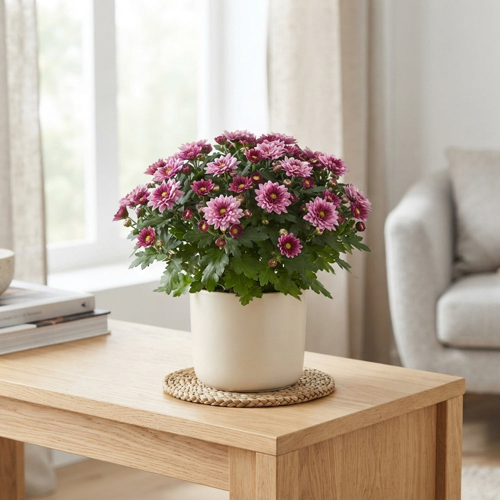 Pink Chrysanthemum ‘Sosi’ – 13cm Pot