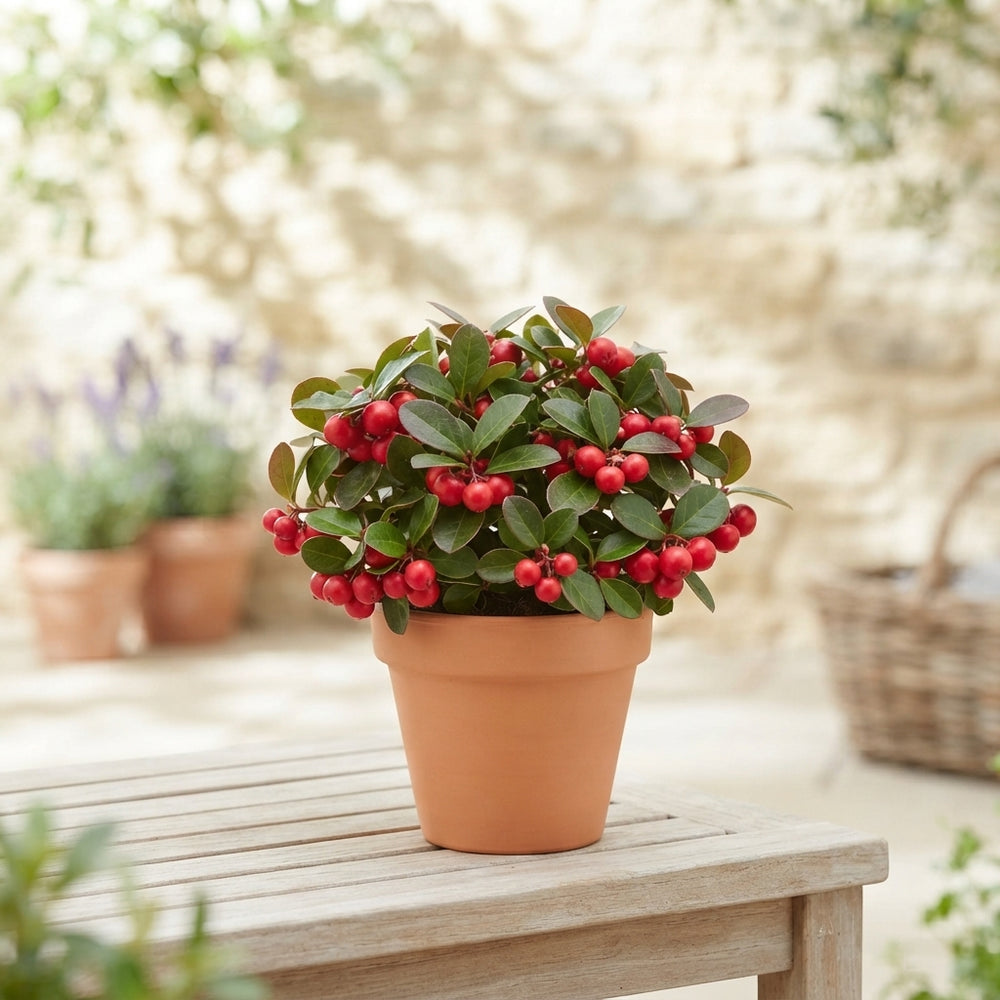 Red Gaultheria 'Red Pearl' – 9cm Pot