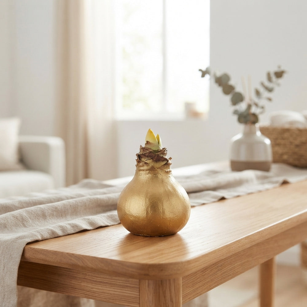 Gold Wax Hyacinth Decoration – 20cm