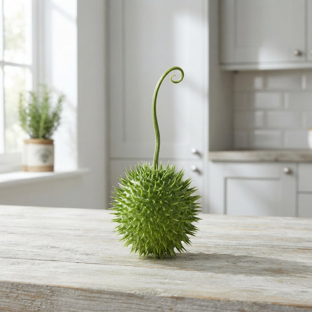 Decorative Green Cucumis Ornamental Fruit
