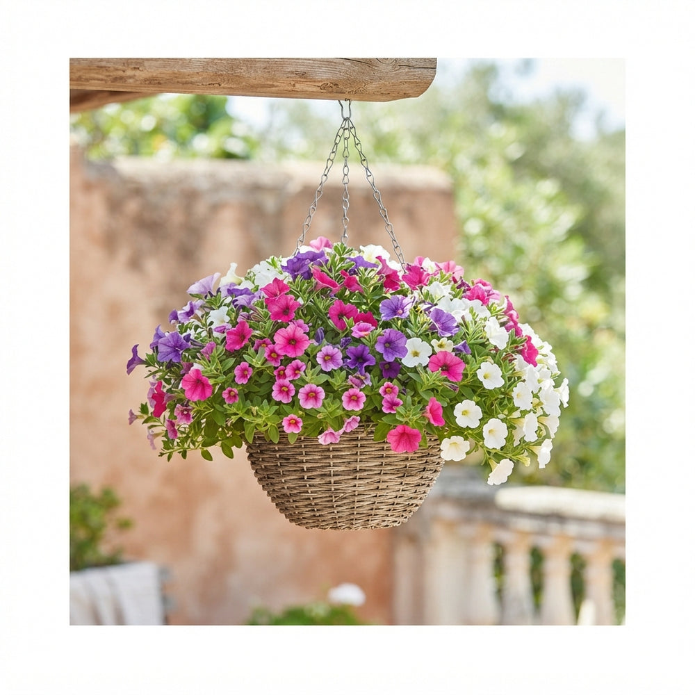 Mixed Hanging Basket – 27cm Pot