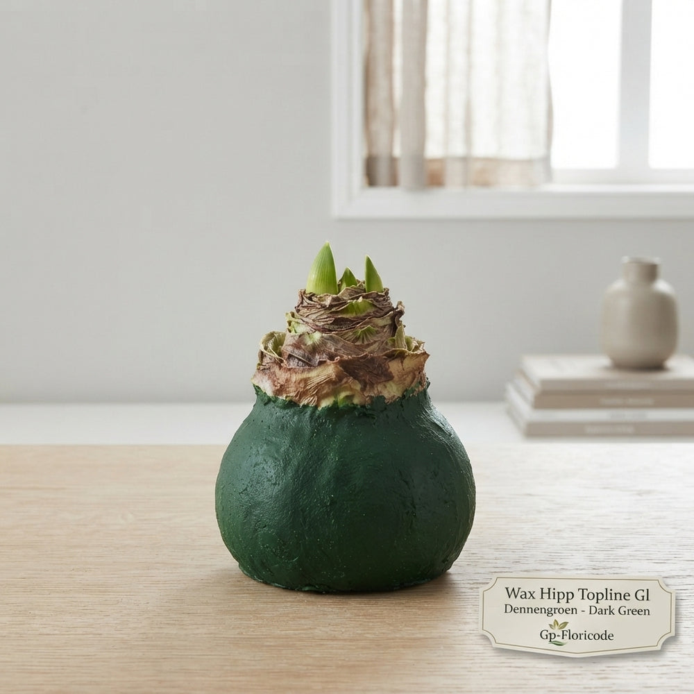 Dark Green Waxed Christmas Decoration – 20cm