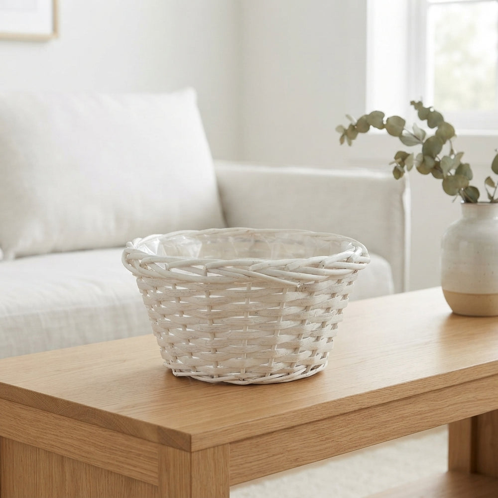 Brown Decorative Plant Pot – 26cm Dish