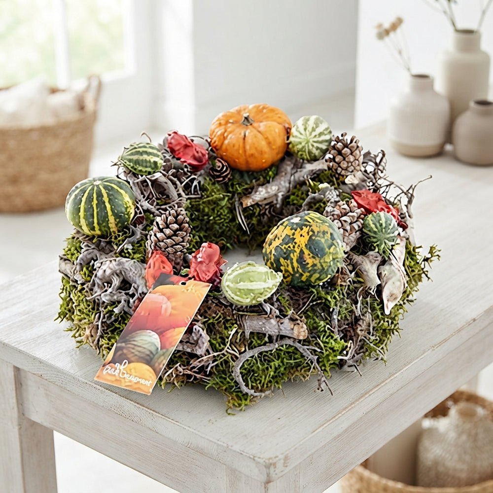 Orange Decorative Plant Arrangement – 30cm Pot