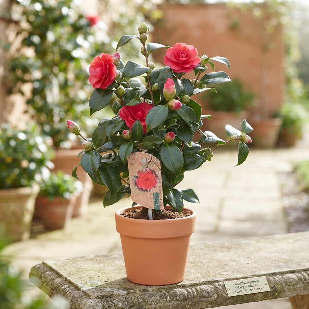 Camellia japonica ‘Mary Williams’ – 13cm Pot