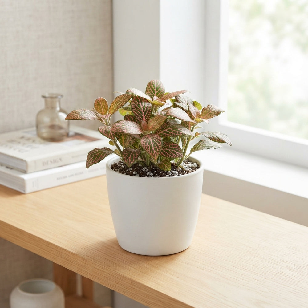 Fittonia ‘Skeleton’ Nerve Plant – 8.5cm Pot