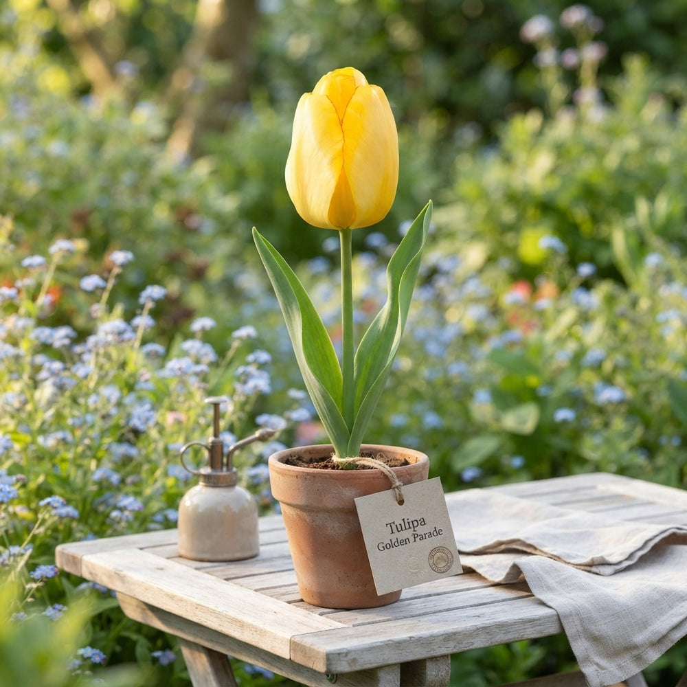 Golden Parade Tulip Bulbs (Tulipa) – Size 12/+