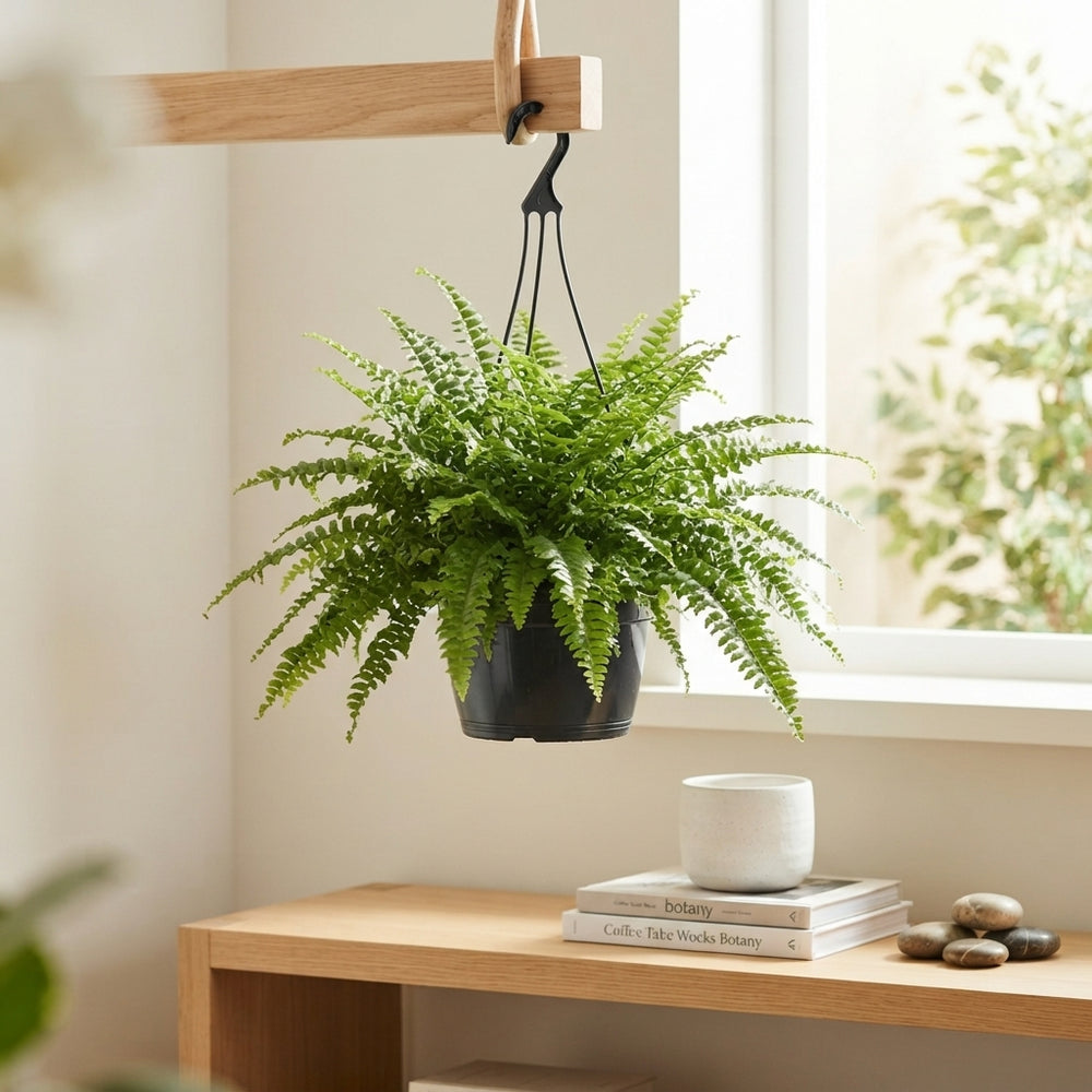 Boston Fern (Nephrolepis exaltata) – 20cm Hanging Pot