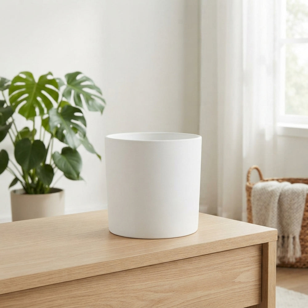 Ceramic Plant Pot – 13cm Cylinder