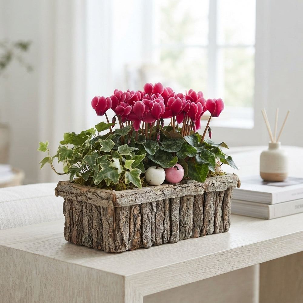 Mixed Natural Bark Arrangement