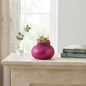 Fuchsia Pink Wax Decoration – 20cm