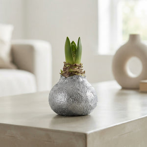 Silver Waxed Decorative Branches – 20cm