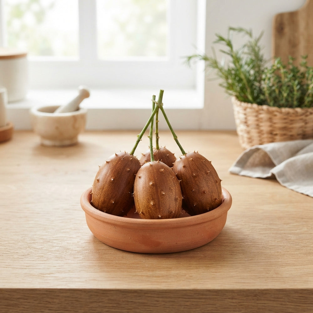 Decorative Brown Cucumis Ornamental Fruit