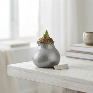 Grey Wax Hipp Gl Titaan Christmas Decoration